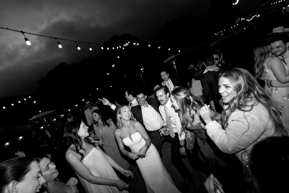 Wedding dance-floor celebration